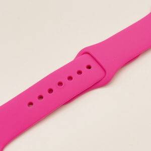 Pulsera de silicona ROSA FLÚO para Smartwatch iw9