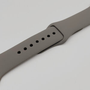Pulsera de silicona GRIS OSCURO para Smartwatch iw9