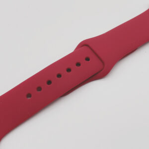 Pulsera de silicona ROJO OSCURO para Smartwatch iw9
