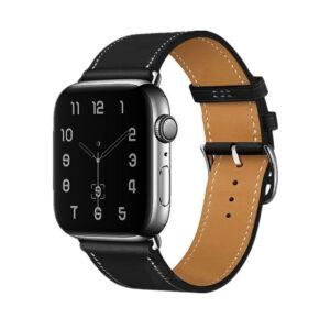 Correa HERMES ECO NEGRO para Smartwatch novena generación