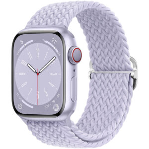 Correa de Nylon LILA Trenzado para Smart Watch 9 gen