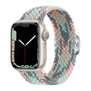 Correa de Nylon PASTEL Trenzado para Smart Watch 9 gen