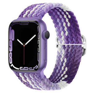 Correa de Nylon PURPLE Trenzado para Smart Watch 9 gen