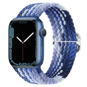 Correa de Nylon BLUE Trenzado para Smart Watch 9 gen
