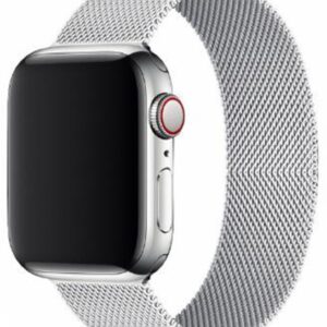 Correa MILAN SILVER metalizada para Smart Watch novena generación