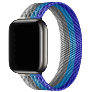 Correa MILAN WAVE metalizada para Smart Watch novena generación